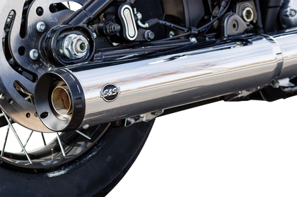 S&S CYCLE Grand National Slip-On Muffler - 50 State - 4" Chrome - M8 Softail 550-1160