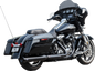 S&S CYCLE 2-into-1 Swindler Exhaust Conversion Kit - 4-1/2" - Black - M8 Touring 550-1141