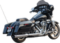 S&S CYCLE 2-into-1 Swindler Exhaust Conversion Kit - 4-1/2" - Chrome - M8 Touring 550-1142