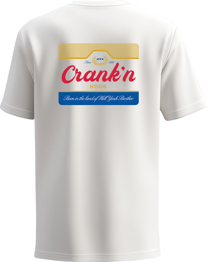 Z1R Hogs Crank'n T-Shirt - White - XL 3030-25319