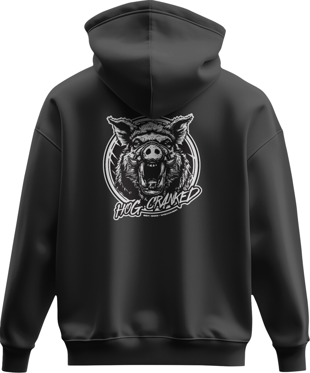 Z1R Hog Cranked Hoodie - Black - 2XL 3050-7292