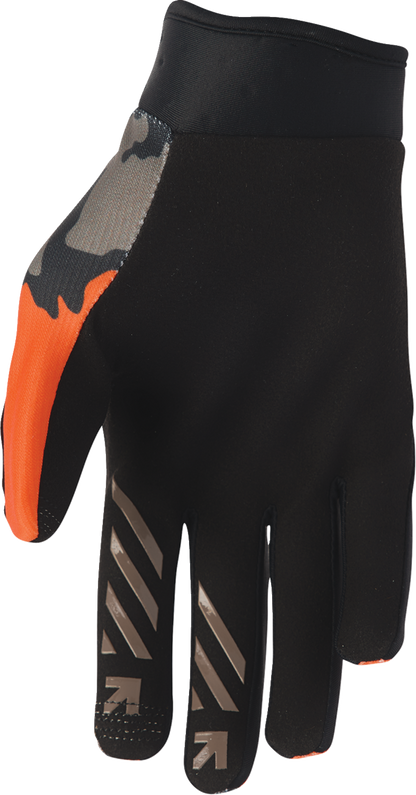 THOR Launchmode Hunter Gloves - Orange/Black - XS 3330-8521