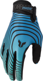 THOR Launchmode Identity Gloves - Teal/Black - Small 3330-8529
