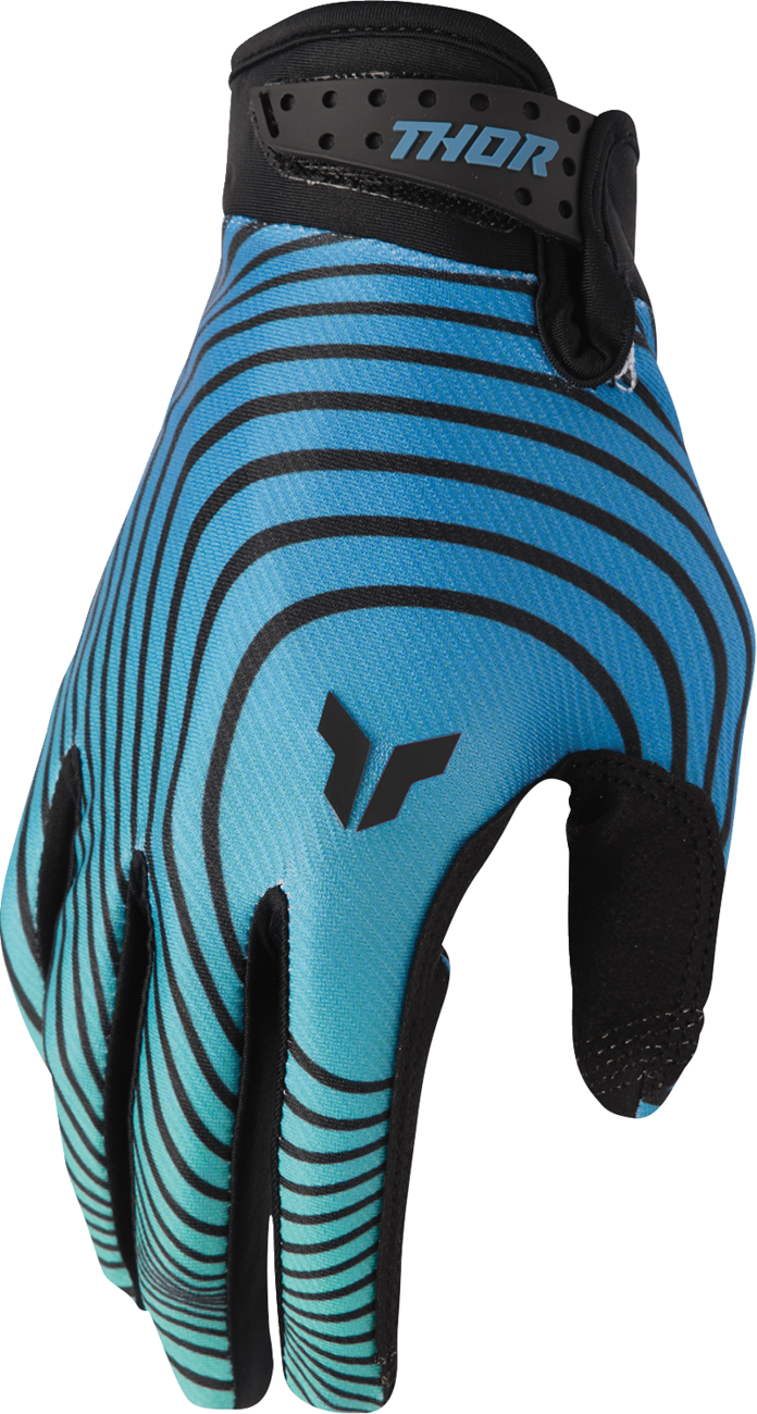 THOR Launchmode Identity Gloves - Teal/Black - XL 3330-8532