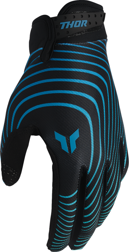 THOR Launchmode Identity Gloves - Teal/Black - XL 3330-8532