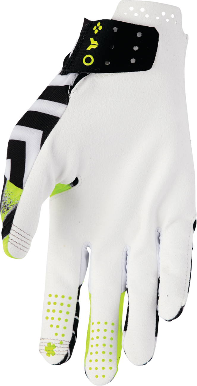 THOR Sportmode Anarchy Gloves - Black/White - Medium 3330-8551
