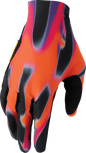THOR Sportmode Inferno Gloves - Orange/Purple - Medium 3330-8557