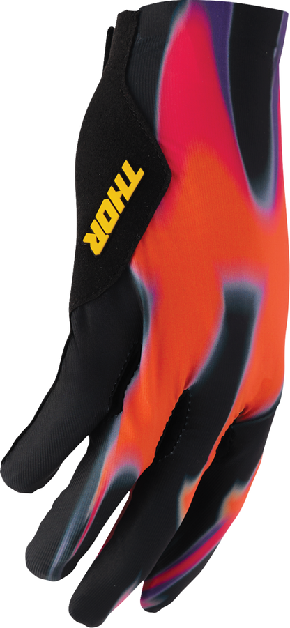 THOR Sportmode Inferno Gloves - Orange/Purple - Medium 3330-8557