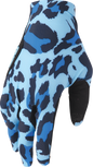 THOR Sportmode Cheetah Gloves - Midnight/Blue - Small 3330-8580