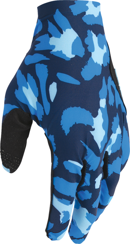 THOR Sportmode Cheetah Gloves - Midnight/Blue - XL 3330-8583