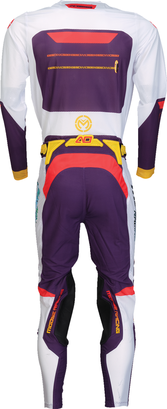 MOOSE OFFROAD Alpha One Pants - Purple/Red - US 26 Slim 2901-12058