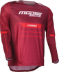 MOOSE OFFROAD Alpha One Jersey - Burgundy/White - XL 2910-8314