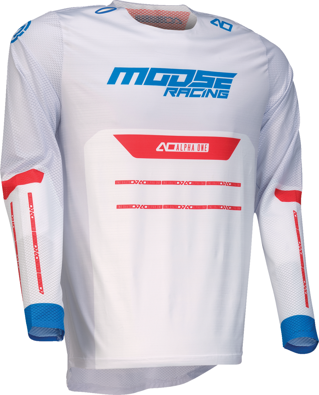 MOOSE OFFROAD Alpha One Jersey - Red/White/Blue - 3XL 2910-8330