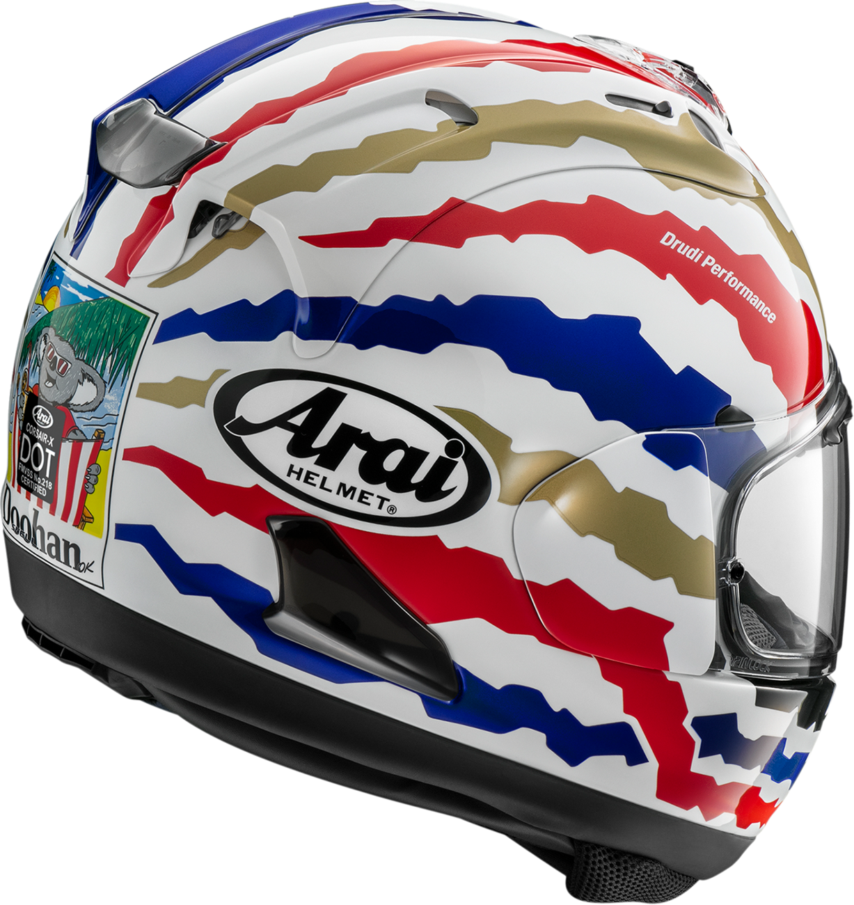 ARAI HELMETS Corsair-X Helmet - Doohan Restyle - Medium 0101-18544
