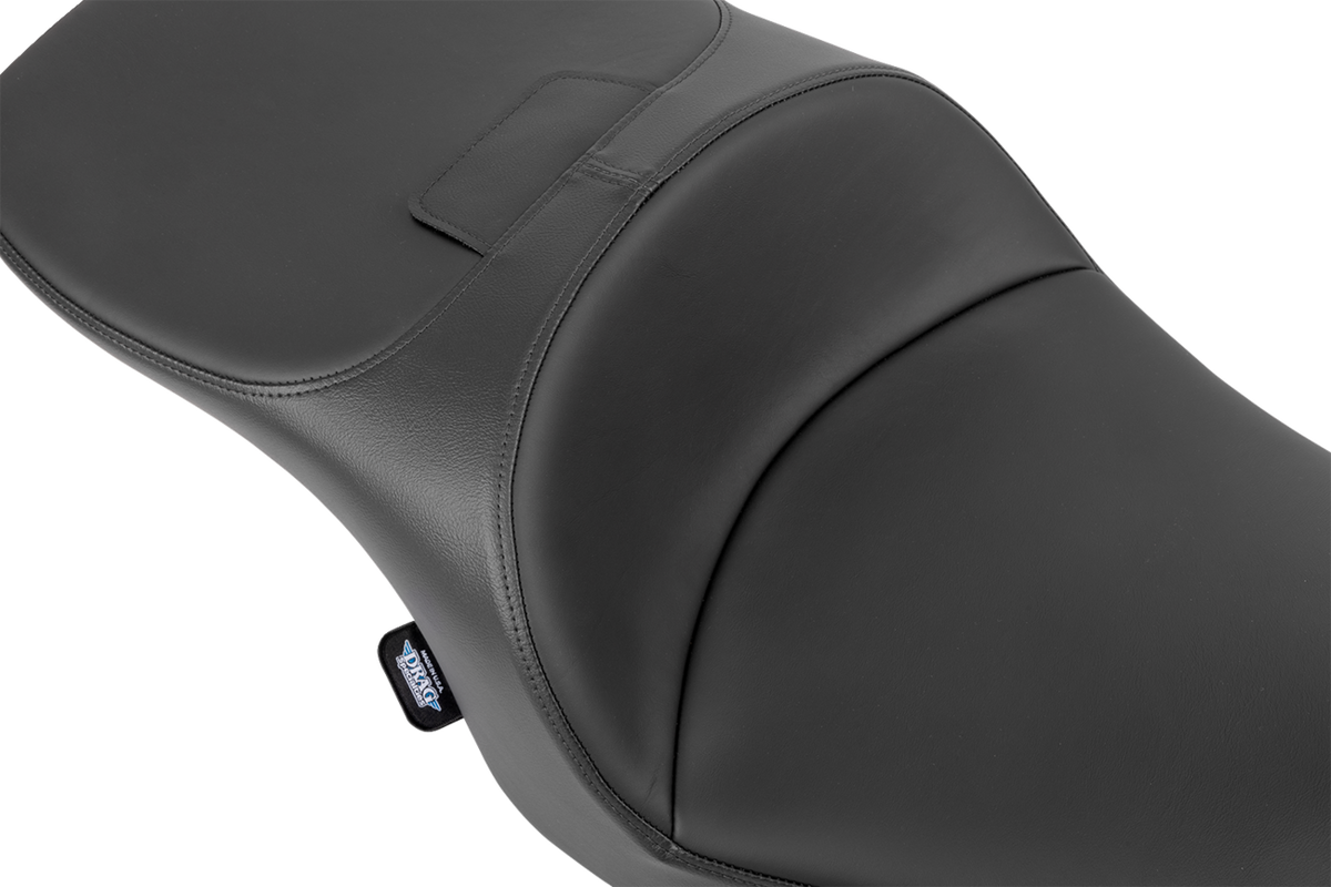 DRAG SPECIALTIES SEATS Freedom Seat - Black - Vinyl/Solar Leather - Smooth - FLT/FLH '23-'25 4711E