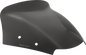 MEMPHIS SHADES Spoiler Windshield - 6" - Dark Black Smoke - FLTR MEP88410