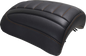 MUSTANG Padded Passenger Seat Cowl - Deluxe - Mandarin Orange Stitch - FLT/FLH '23-'25 88610MO