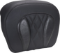 MUSTANG Chopped Tour-Pak® Pad - Black Stitching - FLH/FLT '23-'25 88440