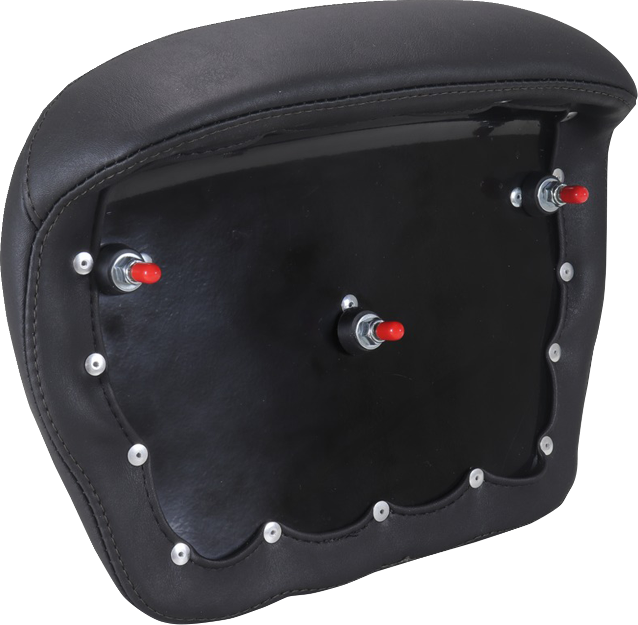 MUSTANG Chopped Tour-Pak® Pad - Black Stitching - FLH/FLT '23-'25 88440