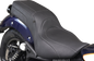 MUSTANG Squareback 2-Up Seat - Black w/ Steel Stitch - Royal Enfield '24-'25 88600ST