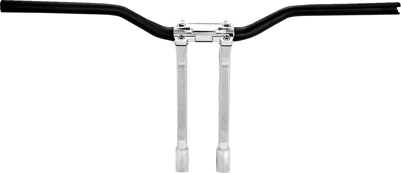 PERFORMANCE MACHINE (PM) Phatbar & Riser Kit - Internal Wiring - 11-1/2" - Chrome 0208-2197M-CH