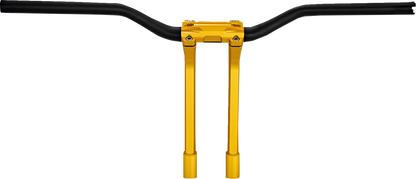 PERFORMANCE MACHINE (PM) Phatbar & Riser Kit - Internal Wiring - 11-1/2" - Gold Ops 0208-2197M-SMG