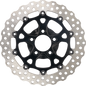 PERFORMANCE MACHINE (PM) Disc Carr Dominator - 320 mm X .20 FF - Front - Black Anodized 0133-2606S-B
