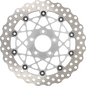 PERFORMANCE MACHINE (PM) Disc Carr Speedstar - 320 mm X .20 FF - Front - Chrome 0133-2608S-CH