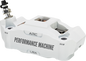PERFORMANCE MACHINE (PM) Radial Mount Caliper - Front Left - White 0052-2427-WC