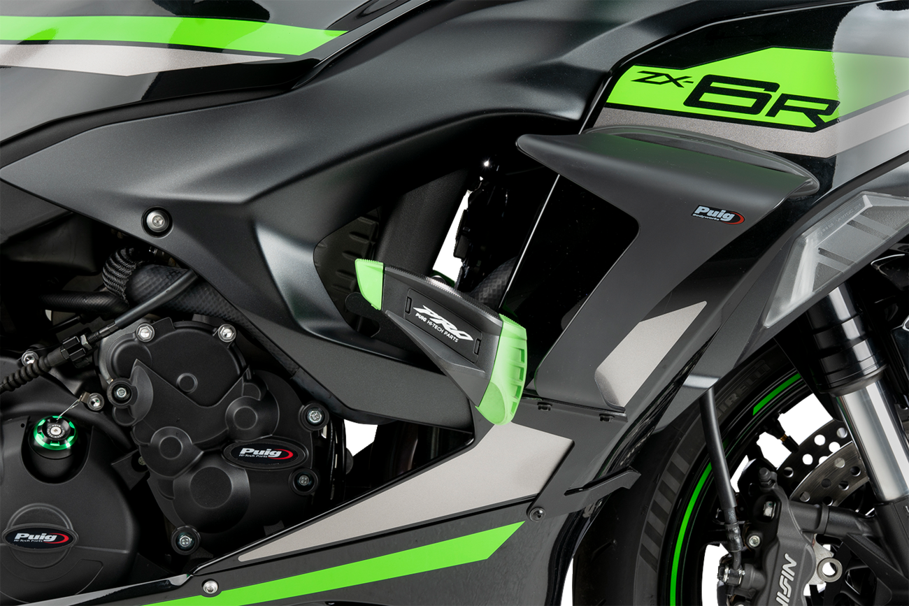 PUIG HI-TECH PARTS Frame Sliders - Pro 2.0 - Kawasaki - ZX-6R 21793N