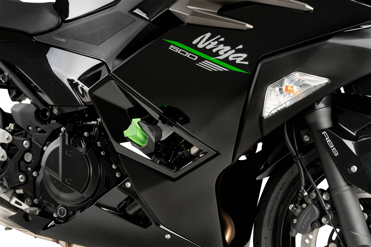PUIG HI-TECH PARTS Frame Sliders - R19 - Kawasaki - Ninja 22025N