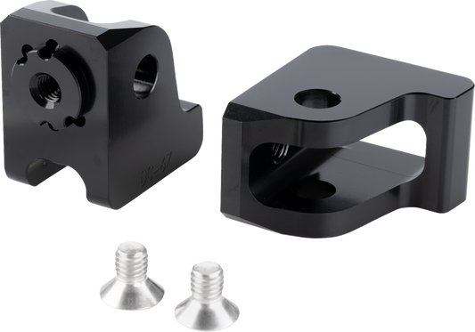PUIG HI-TECH PARTS Adjustable Foot Peg Adapter - Rider - Triumph 20387N