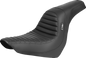 SADDLEMEN Thrashin ' Pro Series Seat - Tuck-n-Roll - FXLR/FLSB '18-'25 TS81829T