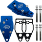 S&S CYCLE Billet Head Breather Kit - Anodized Blue - Twin Cam '99-'17 900-1299