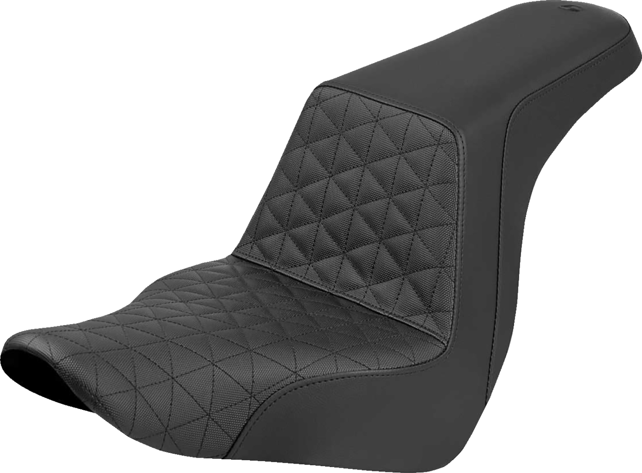 SADDLEMEN Step-Up Seat - Tri-Gripper - Black - FXLR/FLSB '18-'25 818-29-179