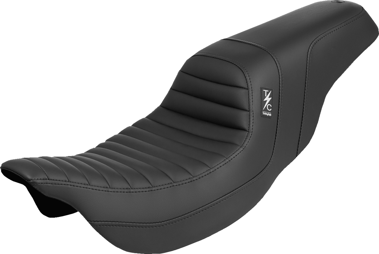 SADDLEMEN Thrashin ' Pro Series Seat - Tuck-n-Roll - FLH/FLT '08-'25 TS80807T