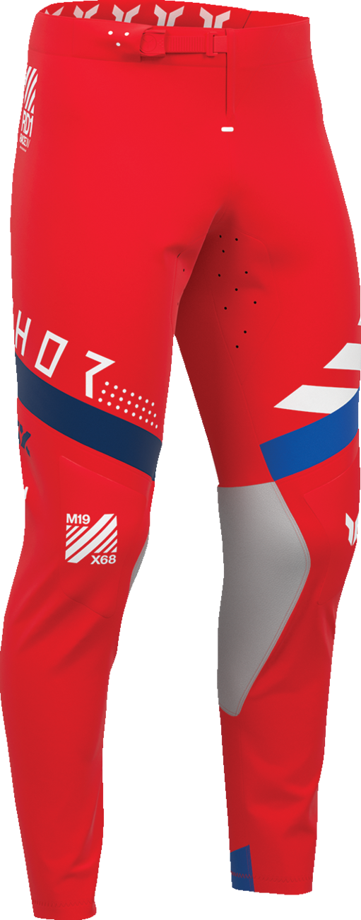 THOR Sportmode Synth Pants - Red - US 34 2901-12231