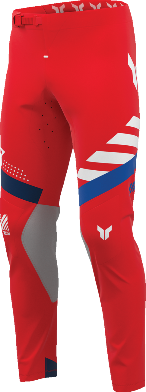 THOR Sportmode Synth Pants - Red - US 34 2901-12231
