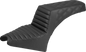 SADDLEMEN Step-Up Seat - Front Tuck-n-Roll/Rear Lattice Stitch - Black - Indian Scout '25 I25-33-176