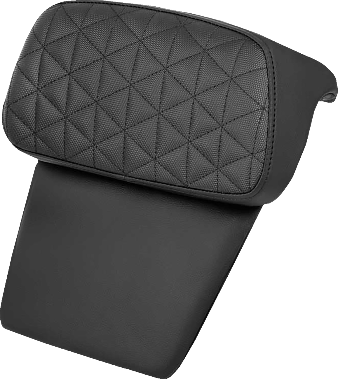 SADDLEMEN Chopped Tour Pak Backrest Pad - Tri-Gripper - FLH/FLT '14-'25 814-07C-21100