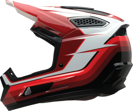 Z1R Dirt Maxx Helmet Vortex Red/White 2XL Model 0110-9339