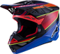 ALPINESTARS Supertech M10 Helmet - MIPS® - Era - Gloss Blue/Red/Yellow Fluo - XL 8301223-7356-XL