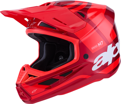 ALPINESTARS SM7 Helmet - Core - Gloss Red - Large 8301826-3127-L