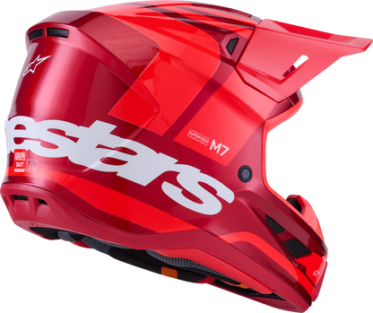 ALPINESTARS SM7 Helmet - Core - Gloss Red - Large 8301826-3127-L