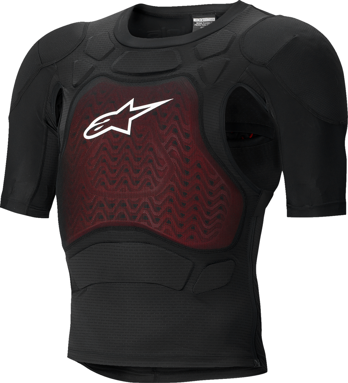 ALPINESTARS Bionic Plasma LT Jacket - Short-Sleeve - Black/White - Large 6500826-12-L