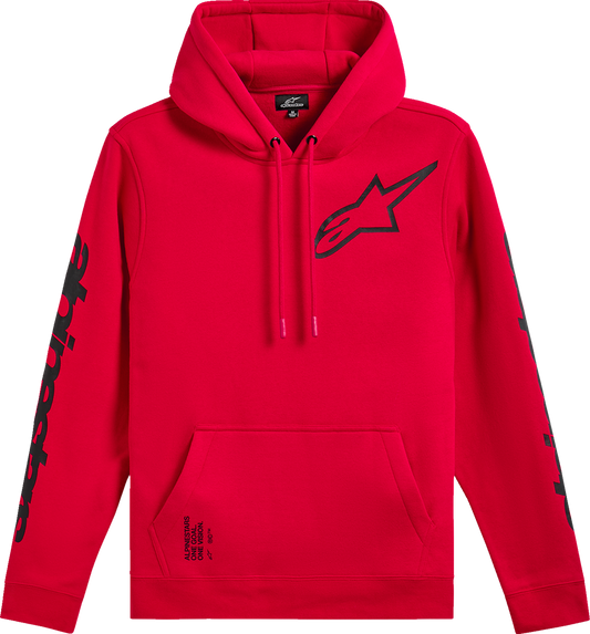 ALPINESTARS Triple Pullover Hoodie - Red - 2XL 1235-51405-30-2X