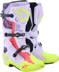 ALPINESTARS Tech 10 Supervented Boots - Purple/Fluorescent Yellow/Diva Pink - US 11 / EU 45.5 2010520-3150-11
