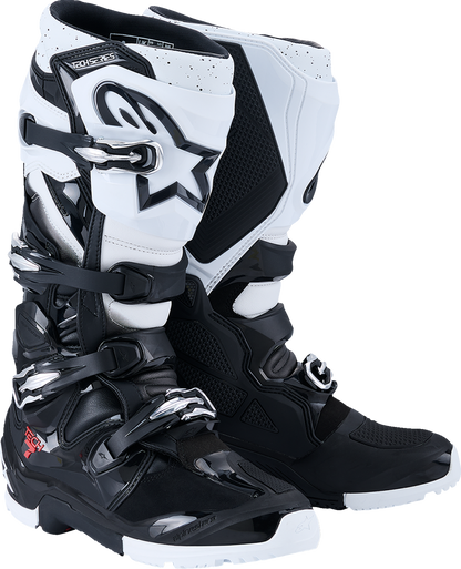 ALPINESTARS Tech 7 Enduro Boots - Black/White - US 6 2010426-12-6