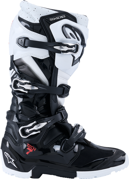 ALPINESTARS Tech 7 Enduro Boots - Black/White - US 6 2010426-12-6