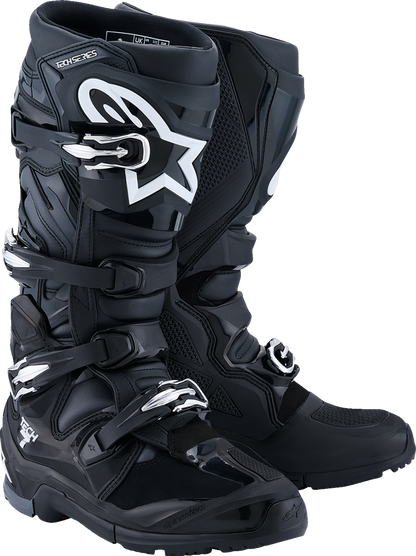 ALPINESTARS Tech 7 Enduro Boots - Black/Anthracite/White - US 7 2010426-140-7